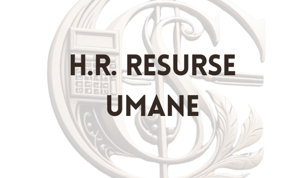 hr resurse umane